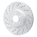 DFC 15-20 BMW M2 Right Front Drilled GeoSPEC Coated Rotor