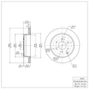 DFC GeoSPEC Coated Rotors - Plain