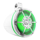 DS18 Tower Speakers Towers Speakers 10in 1in Driver 300 Watts RMS w/ RGB LED Lights White