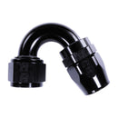 Russell 12AN ProClassic 150 Degree Hose End - Black