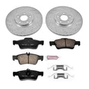 Power Stop 10-16 Mercedes-Benz E350 Front & Rear Z23 Evolution Sport Brake Kit