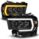 ANZO 19-24 RAM 2500/3500 Z-Series Full LED Proj Headlights DRL/Init/SeqSig - Pass. Side ONLY