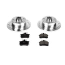 Power Stop 96-97 Audi A4 Front & Rear Z23 Evolution Sport Brake Kit