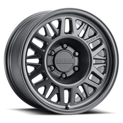 Raceline 451B Ryno 17x8.5in / 6x120 BP / 0mm Offset / 67.1mm Bore - Satin Black Wheel