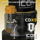 ICON 05-23 Toyota Tacoma 0-1.5in Lift Rear VS 2.5 Alum Remote Resi Shock Absorber w/ CDXS Pair