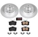 Power Stop 10-12 Audi A3 Front & Rear Z23 Evolution Sport Coated Brake Kit