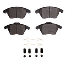 DFC 11-15 Peugeot RCZ (Mexico) Front 3000 Semi-Metallic Brake Pads and Hardware Kit