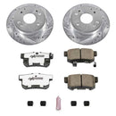 Power Stop 98-99 Acura CL Front & Rear Z26 Street Warrior Brake Kit