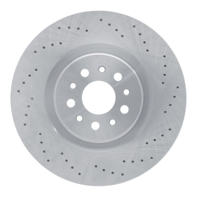 DFC 14-24 Maserati Ghibli Front Drilled Brake Rotor