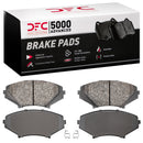 DFC 04-11 Mazda RX-8 Front 5000 Advanced Semi Metallic Brake Pads