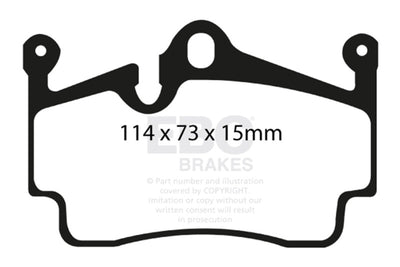 EBC S12 Brake Pad and Rotor Kit