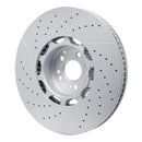 DFC 21-25 Mercedes-Benz Gle63 AMG S Front Drilled & Slotted Hi-Carbon Alloy GEOMET Coated Rotor