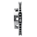 R1 75-93 Dodge W200 Front Right Drilled & Slotted Silver Brake Rotor