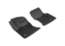 3D MAXpider 2017-2020 Jaguar F-Pace Kagu 1st & 2nd Row Floormats - Black