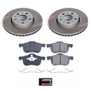 Power Stop 01-09 Volvo S60 Front and Rear Semi-Coated Rotor Kit