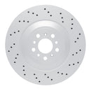 DFC GeoSPEC Coated Rotors - Drilled