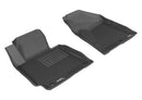 3D MAXpider 2014-2018 Kia Forte Kagu 1st & 2nd Row Floormats - Black