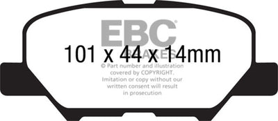 EBC S2 Brake Pad and Rotor Kit