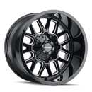Mayhem 8107 Cogent 18x9 / 8x170 BP / 0mm Offset / 125.2mm Hub Gloss Black Milled Wheel