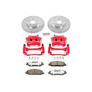Power Stop 11-14 Ford Mustang Front & Rear Z26 Street Warrior Brake Kit w/Calipers