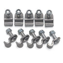 Russell Performance Stainless Steel Brake Line Clamps (12 pcs.)