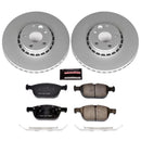 Power Stop 10-15 Volvo XC60 Front & Rear Z23 Evolution Sport Coated Brake Kit