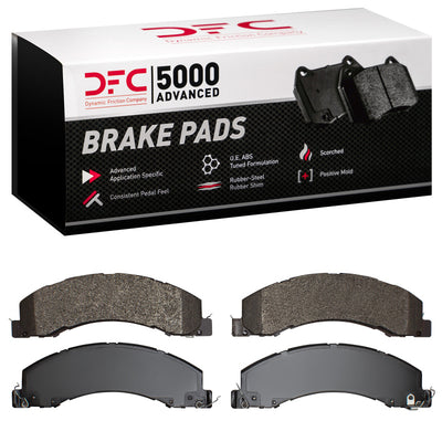 DFC 08-25 Dodge Ram 4500 Front/Rear 5000 Advanced Semi Metallic Brake Pads
