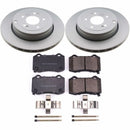 Power Stop 10-16 Hyundai Genesis Coupe Front & Rear Z17 Evolution Geomet Coated Brake Kit