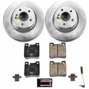 Power Stop 03-06 Mercedes-Benz CLK500 Front & Rear Z23 Evolution Sport Coated Brake Kit