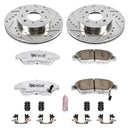 Power Stop 94-97 Honda Civic del Sol Front & Rear Z26 Street Warrior Brake Kit