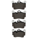 DFC 03-15 Audi Q7 Rear 5000 Advanced Low Metallic Brake Pads