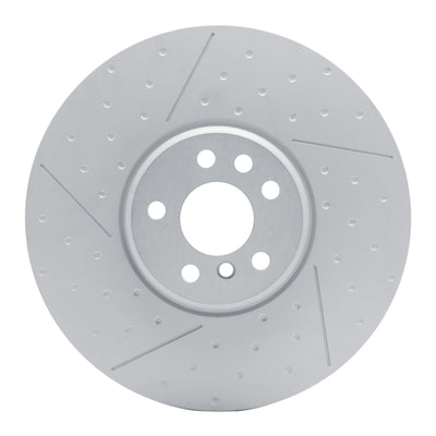 DFC 20-25 BMW M440iX Left Front Hi-Carbon Alloy Geomet Coated Rotor - Dimpled and Slotted