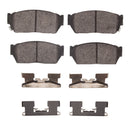 DFC 83-87 Honda Civic Front 5000 Advanced Semi Metallic Brake Pads and Hardware Kit