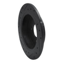 R1 12-25 Dodge Attitude (Mexico) Rear Right Drilled & Slotted Black Brake Rotor