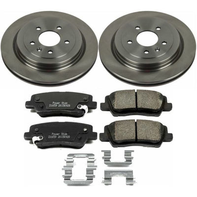 Power Stop 13-15 Cadillac ATS Front & Rear Autospecialty Brake Kit