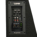 DS18 Dual 10in Shallow Enclosure w/ Subwoofer 350 Watts RMS Sealed Black Carpet Amplified