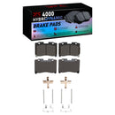 DFC 93-98 Toyota Supra Front Geospec Rotors w/4000 HybriDynamic Brake Pads w/Hardware