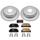 Power Stop 02-06 Toyota Camry Front & Rear Z17 Evolution Geomet Coated Brake Kit