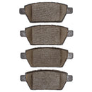 DFC 06-13 Ford Fusion Rear 5000 Advanced Ceramic Brake Pads