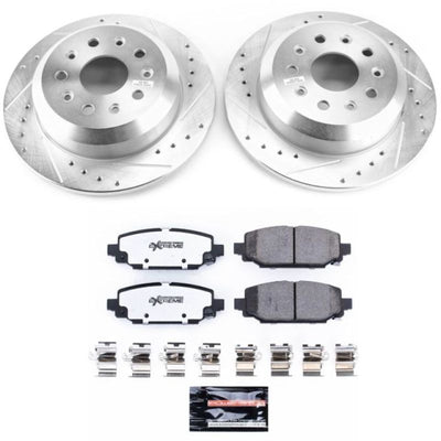 Power Stop 18-19 Jeep Wrangler Front & Rear Z36 Truck & Tow Brake Kit