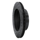 R1 95-04 Toyota 4Runner Front Right Drilled & Slotted Black Brake Rotor