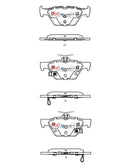 DBA 19-21 Subaru Ascent Rear SSEV Street Series Brake Pads