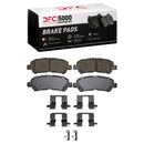 DFC 08-13 Toyota Highlander Front & Rear Geospec Rotors with 5000 Advanced Brake Pads w/Hardware