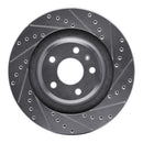 R1 12-20 Audi A6 Front & Rear Drilled & Slotted Silver Brake Rotor Set