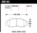 Hawk Talon 1997 Acura Integra Type R Drilled and Slotted Front Brake Rotor Set