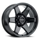 Raceline 942B Addict 18x8in / 6x139.7 BP / 15mm Offset / 106.1mm Bore - Gloss Black Wheel