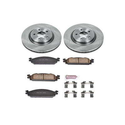 Power Stop 2010 Lincoln MKT Front & Rear Autospecialty Kit w/Cals