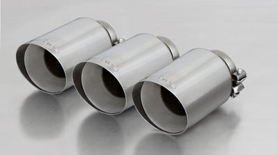 Remus 2018 Honda Civic Type-R FK8 2.0T 102mm Straight Chrome Tail Pipe Set (Triple Tip)
