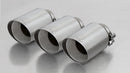 Remus 2018 Honda Civic Type-R FK8 2.0T 102mm Straight Chrome Tail Pipe Set (Triple Tip)
