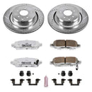 Power Stop 07-08 Infiniti G35 Front & Rear Z26 Street Warrior Brake Kit